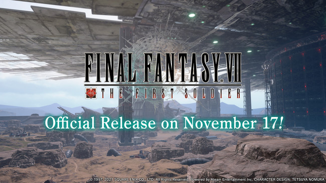 Final Fantasy VII The First Soldier Smartphone Game Launches on November 17