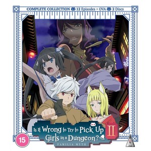 Is It Wrong To Try To Pick Up Girls In a Dungeon? S2 Blu-ray Released on Monday