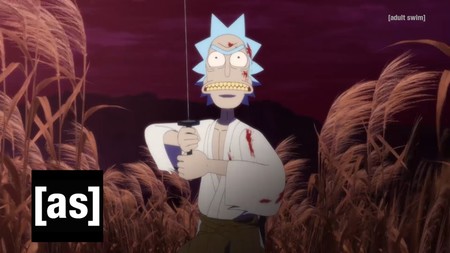 Rick and Morty's 'Samurai and Shogun Part 2' Anime Short Streamed