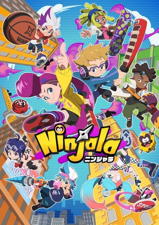 Ninjala TV Anime Unveils Cast, Staff, Theme Song Artists, January 8 Debut