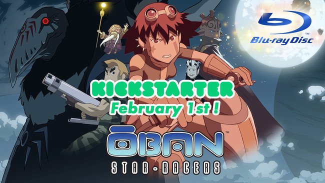 Oban Star-Racers Anime Launches Kickstarter for 15th Anniversary BD Release on Tuesday