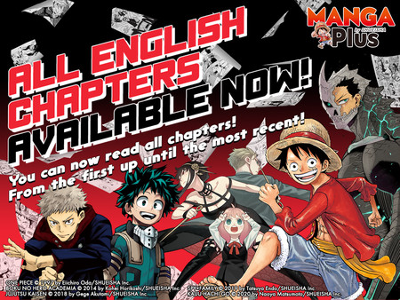 Shueisha's Manga Plus App Allows Readers to Read All English Chapters of Manga Once