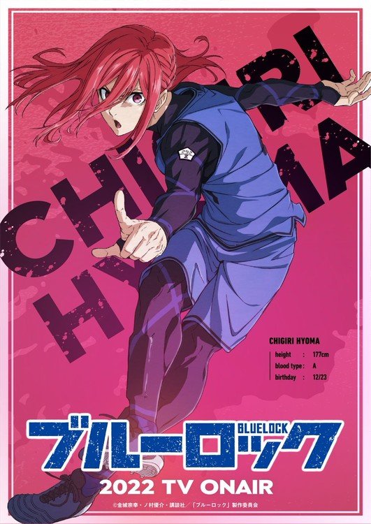 Blue Lock Soccer Anime's Character Video Highlights Hyōma Chigiri